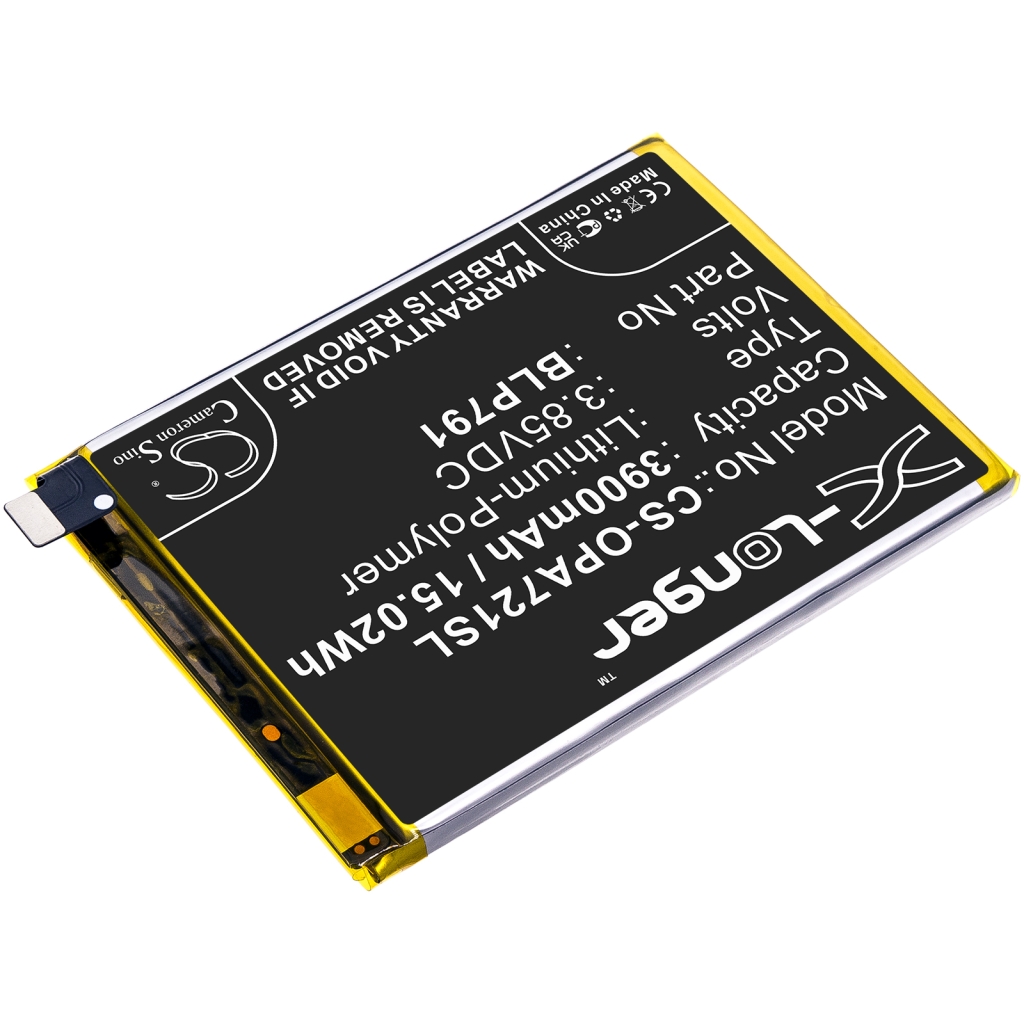 Compatibele batterijvervanging voor OPPO BLP791