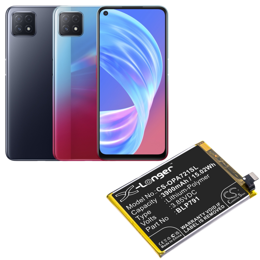Compatibele batterijvervanging voor OPPO BLP791