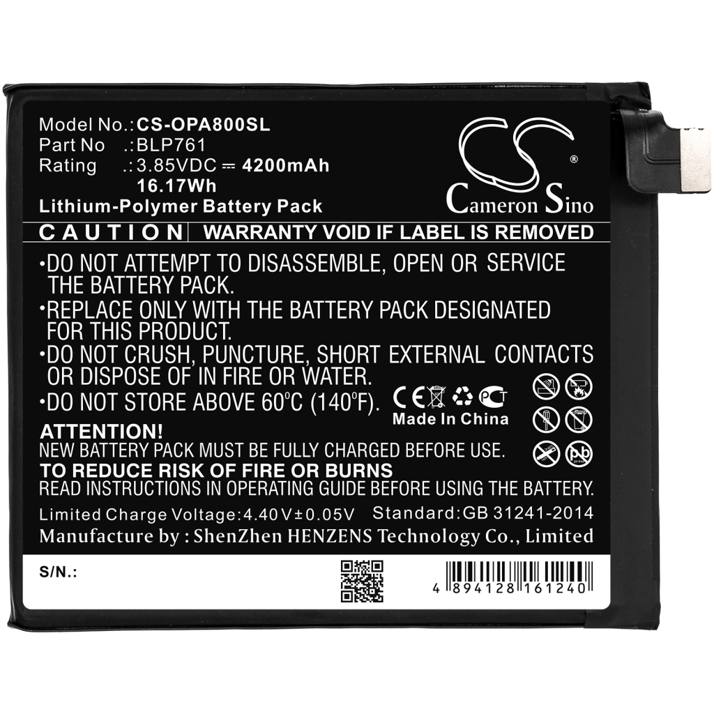 Battery Replaces BLP761