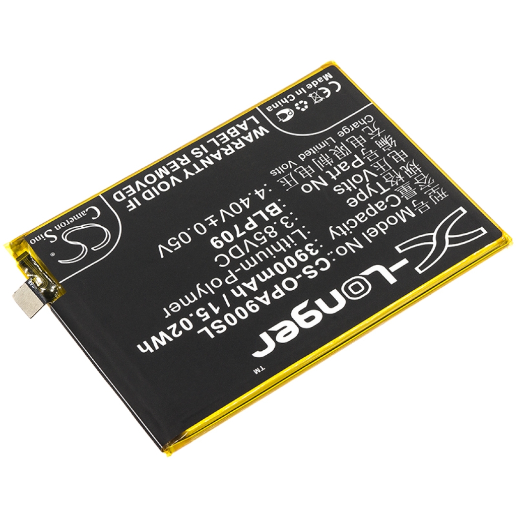 Compatibele batterijvervanging voor OPPO BLP709
