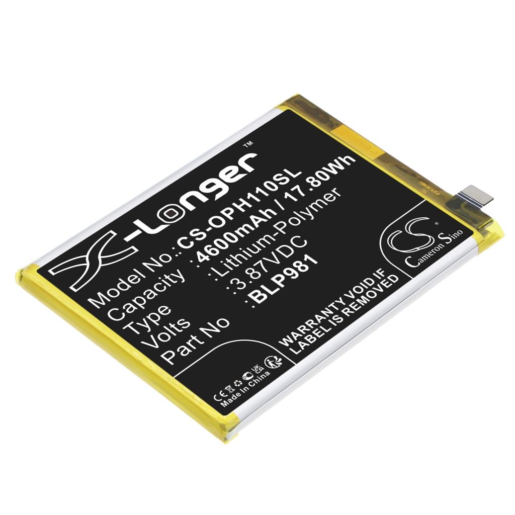 Compatibele batterijvervanging voor OPPO BLP981