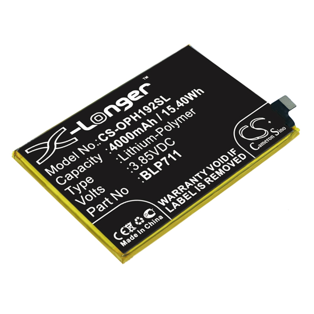 Compatibele batterijvervanging voor OPPO BLP711