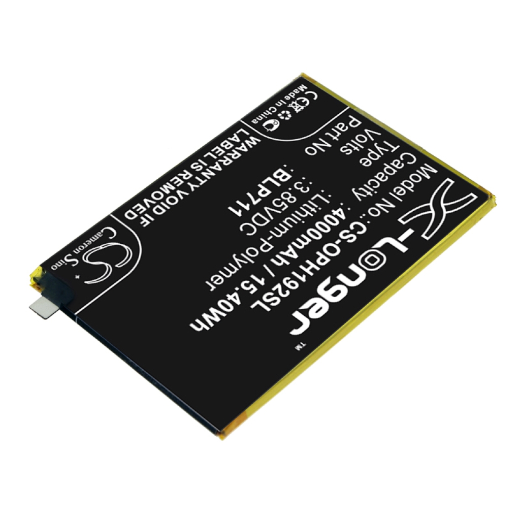 Compatibele batterijvervanging voor OPPO BLP711