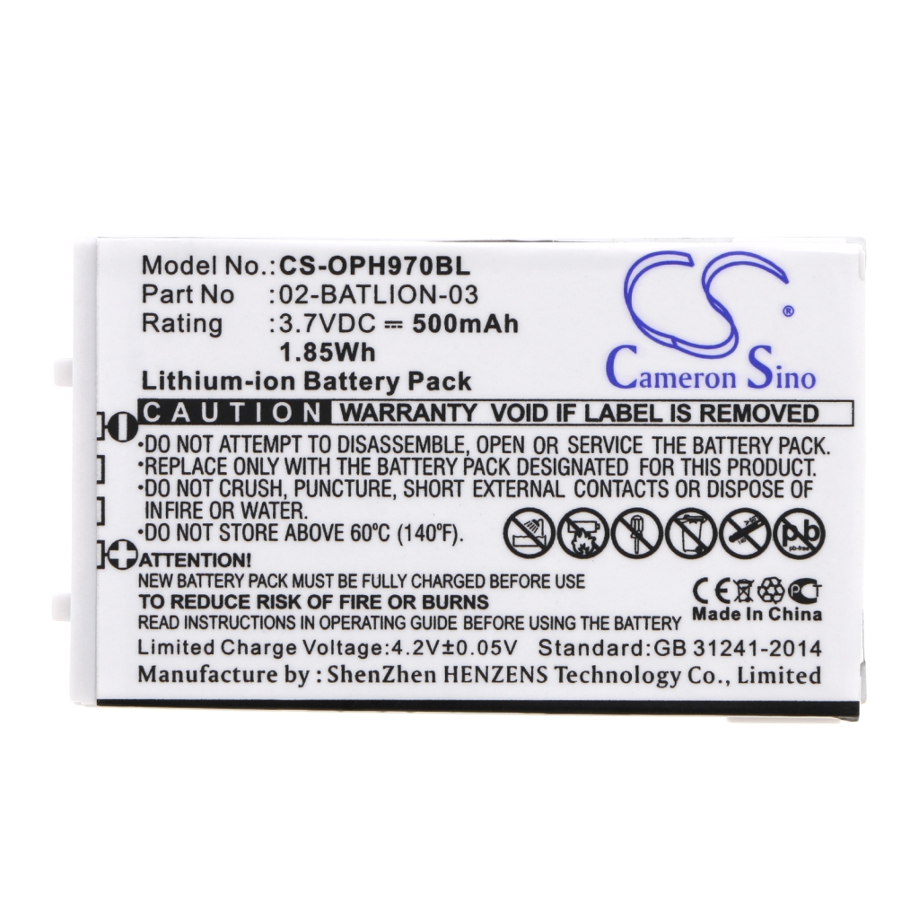 Bureau-oplader Qmobile CS-OPH970BL