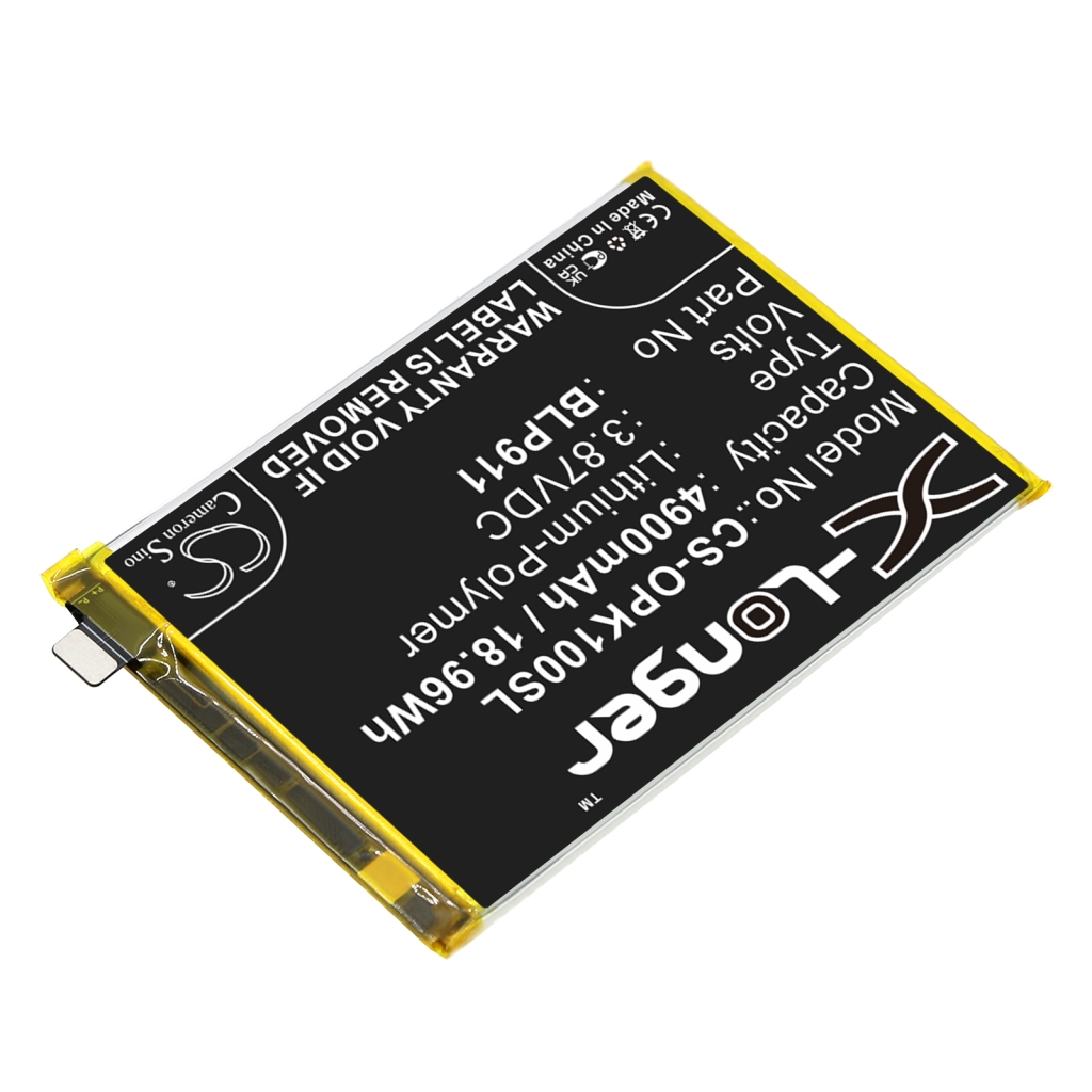 Compatibele batterijvervanging voor OPPO BLP911