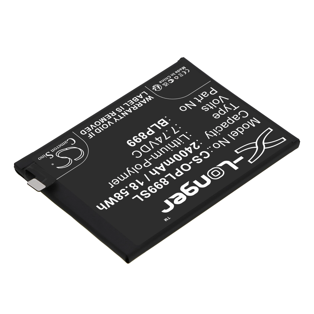 Compatibele batterijvervanging voor Oneplus BLP899