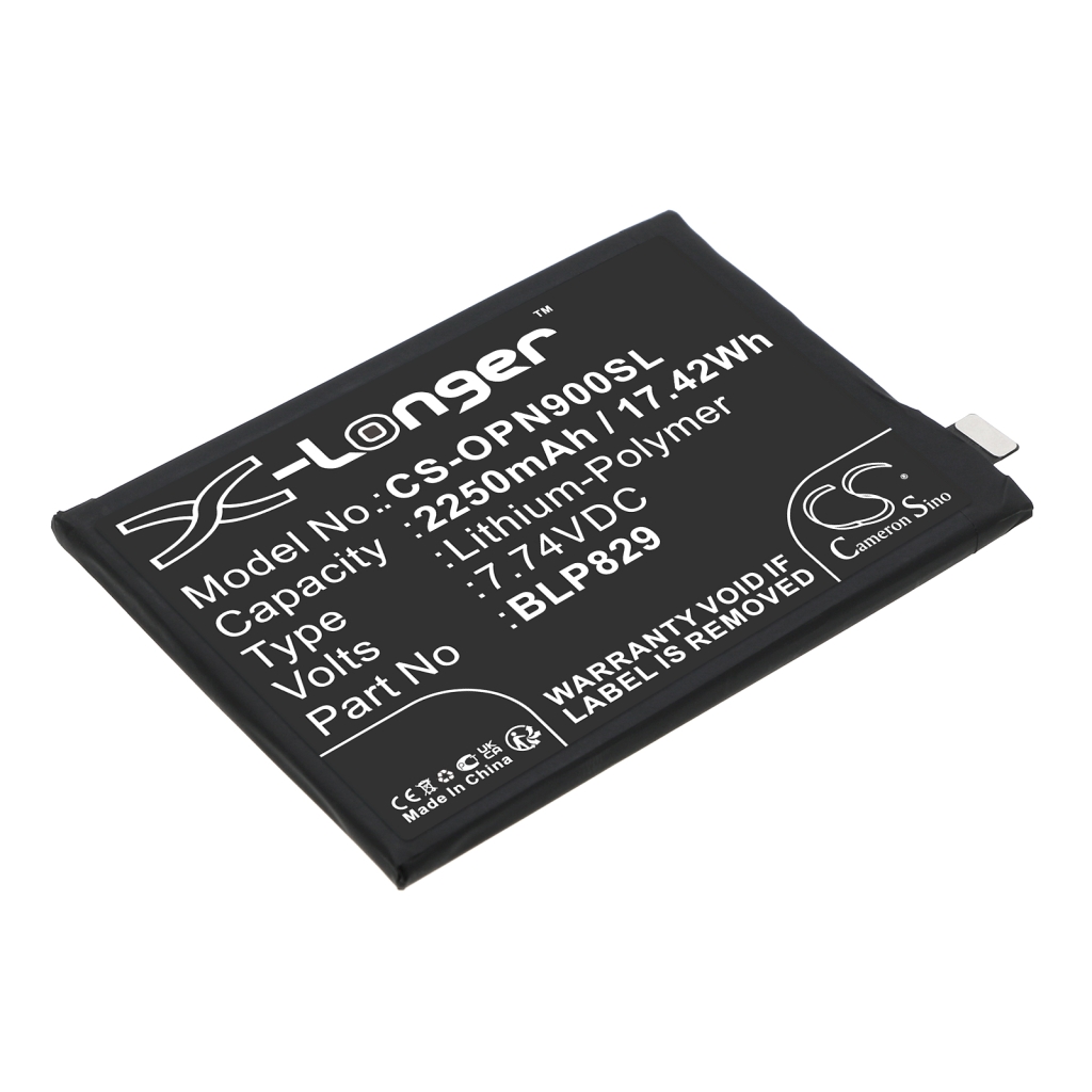Compatibele batterijvervanging voor Oneplus BLP829