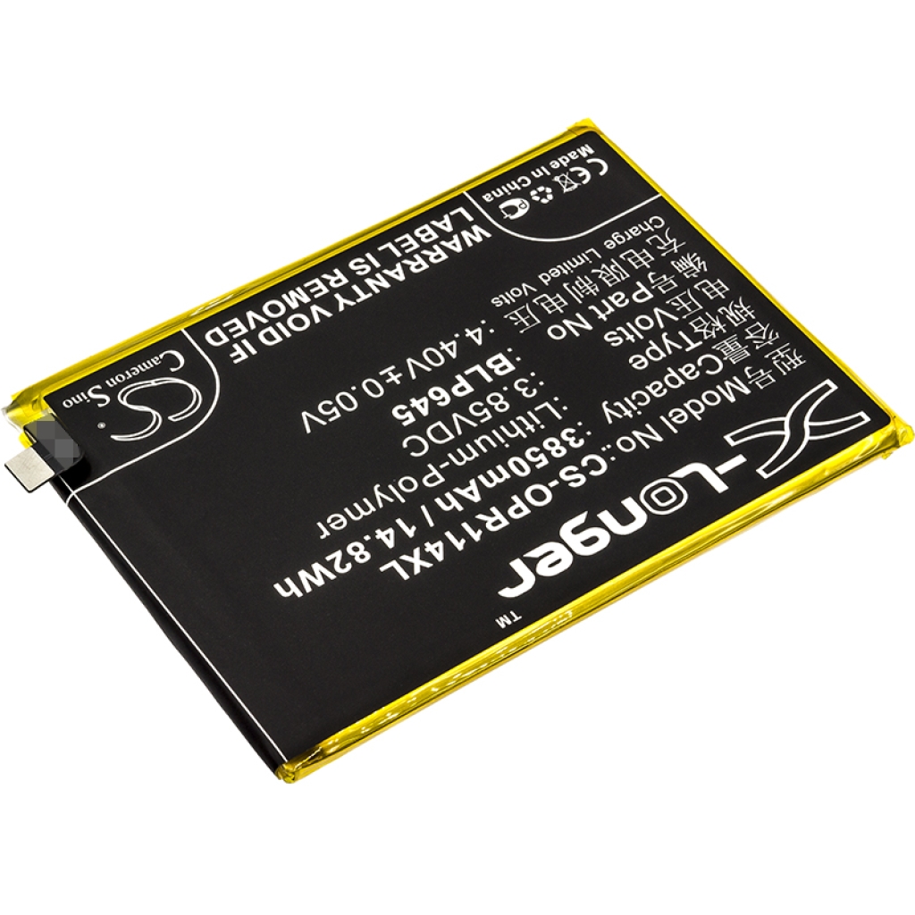 Battery compatible with OPPO CS-OPR114XL