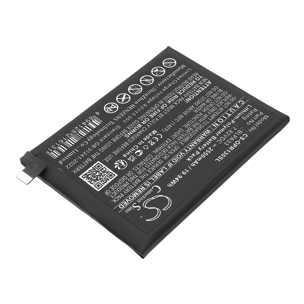 Compatibele batterijvervanging voor Oneplus BLPA33