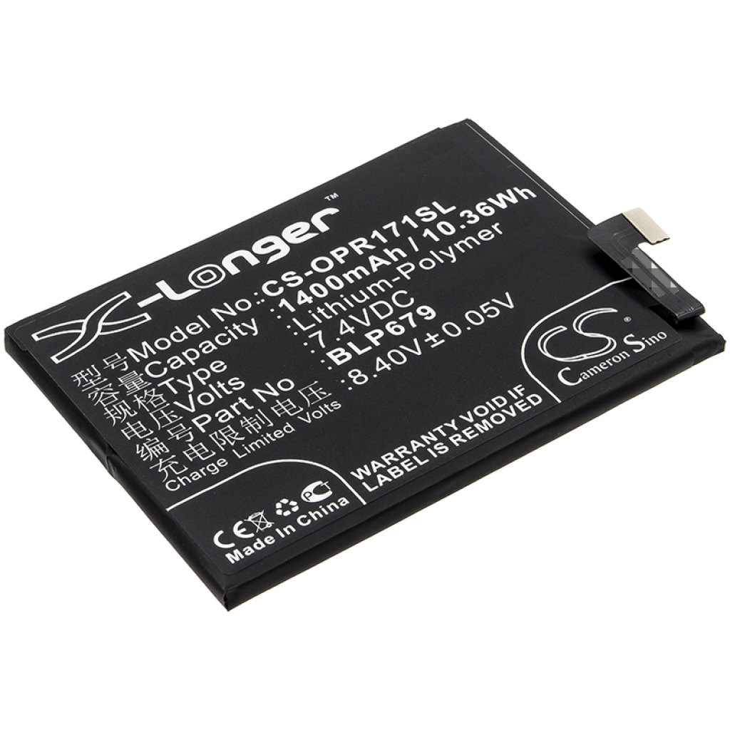 Compatibele batterijvervanging voor OPPO BLP679