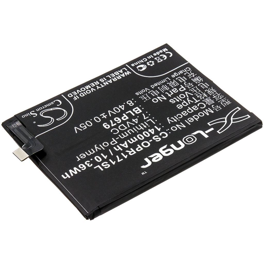 Compatibele batterijvervanging voor OPPO BLP679
