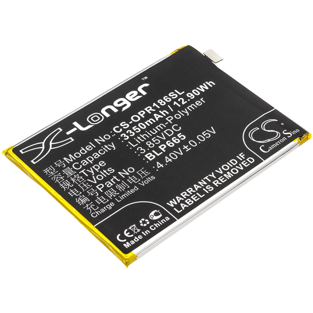 Compatibele batterijvervanging voor OPPO BLP665