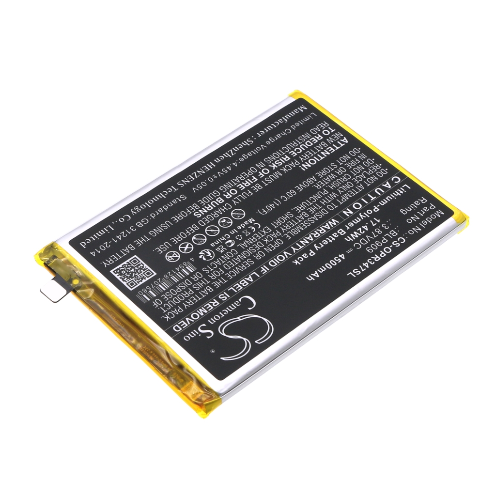 Compatibele batterijvervanging voor OPPO BLP909