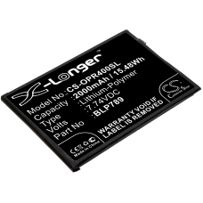 Compatibele batterijvervanging voor OPPO BLP789