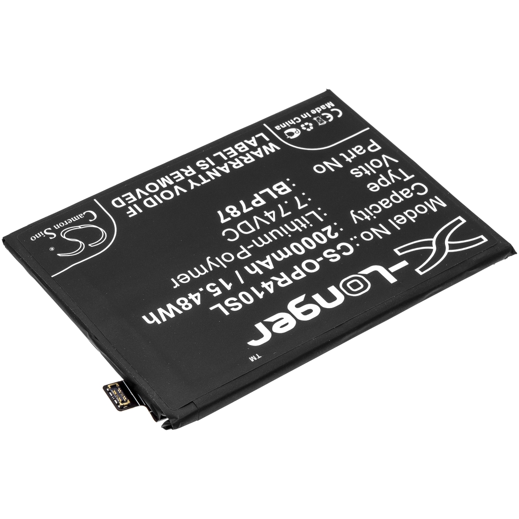 Compatibele batterijvervanging voor OPPO BLP787