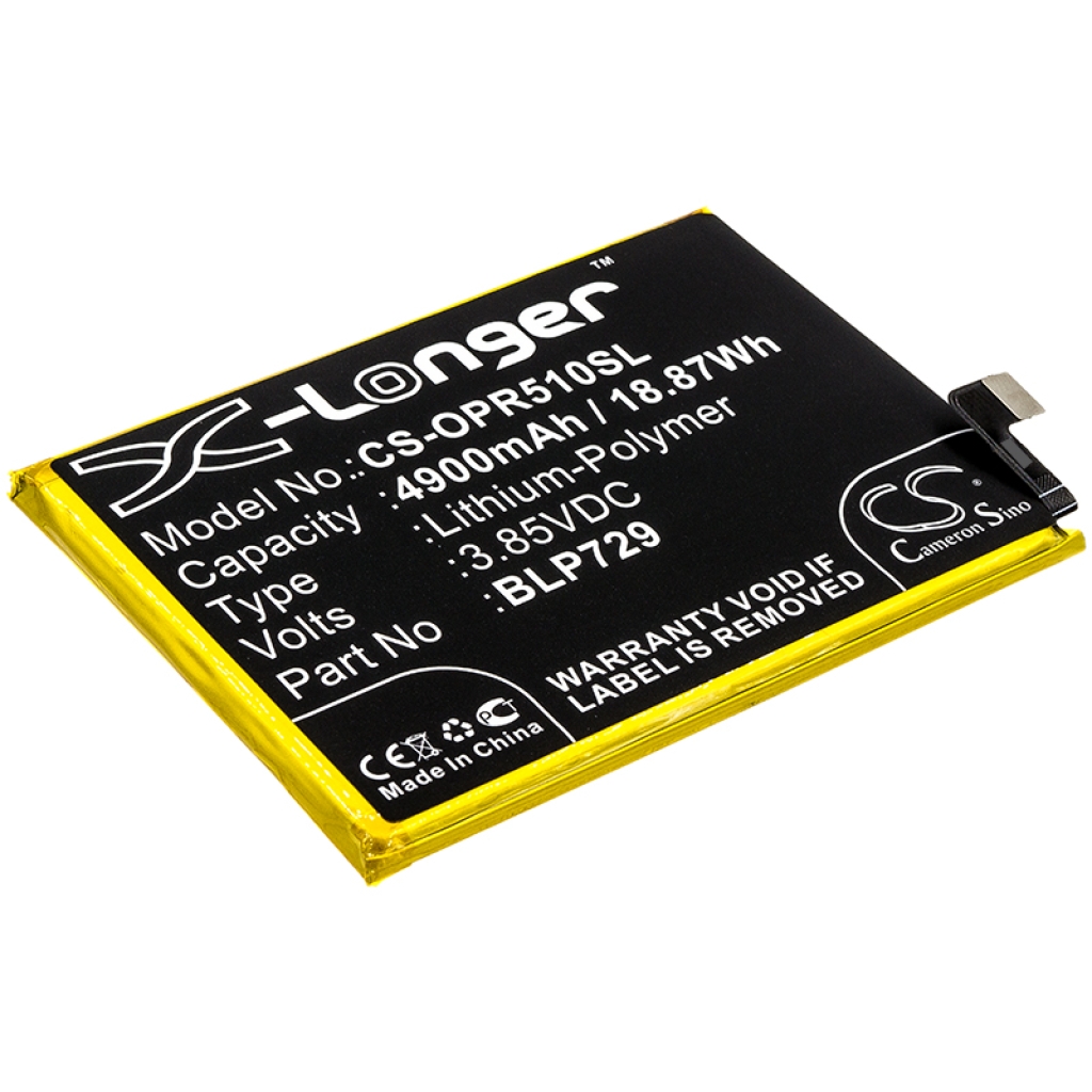 Compatibele batterijvervanging voor OPPO BLP729