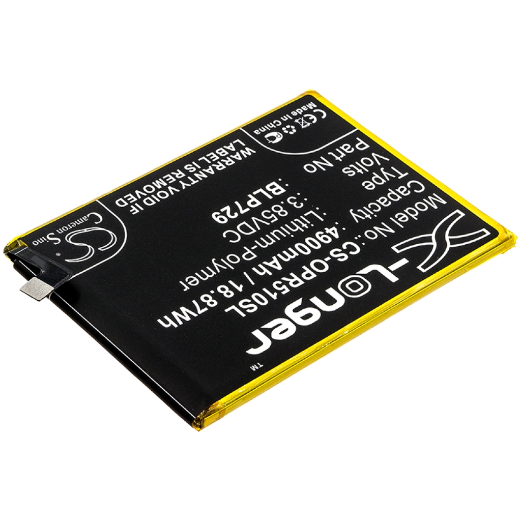 Compatibele batterijvervanging voor OPPO BLP729