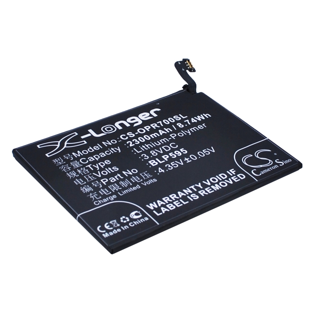 Compatibele batterijvervanging voor OPPO BLP595