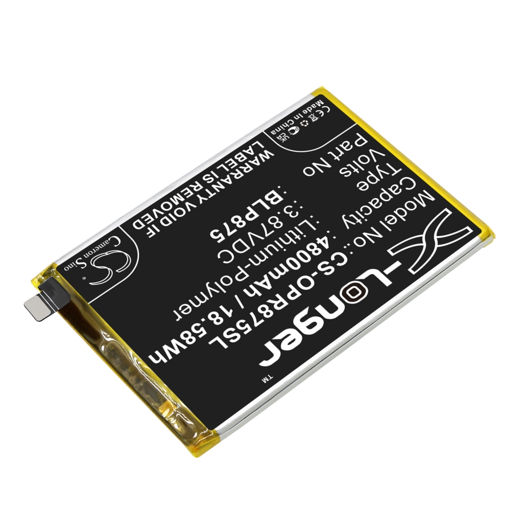 Compatibele batterijvervanging voor OPPO BLP875