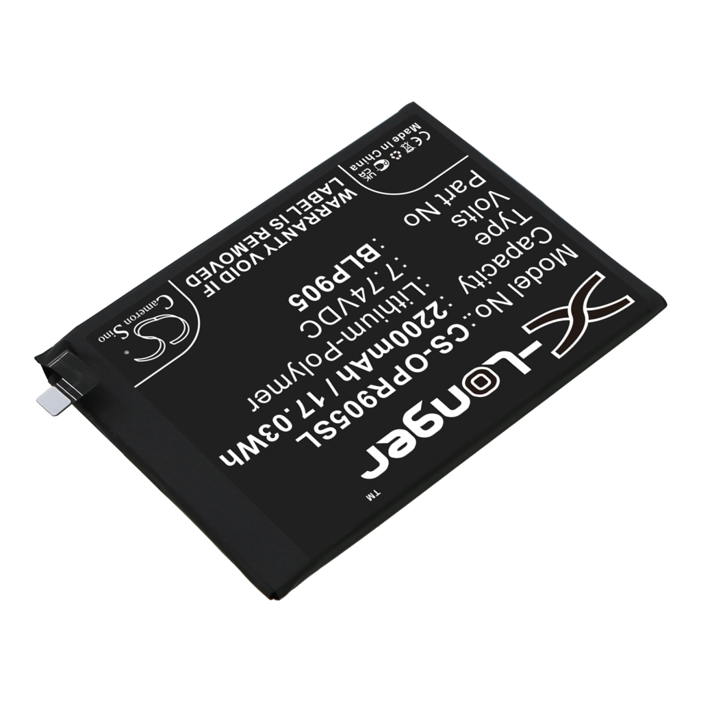 Compatibele batterijvervanging voor OPPO BLP905