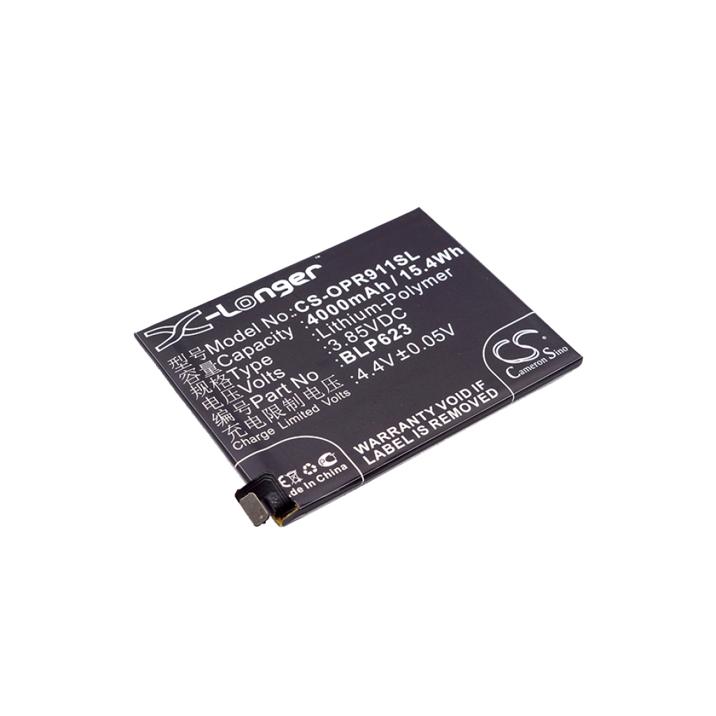 Compatibele batterijvervanging voor OPPO BLP623