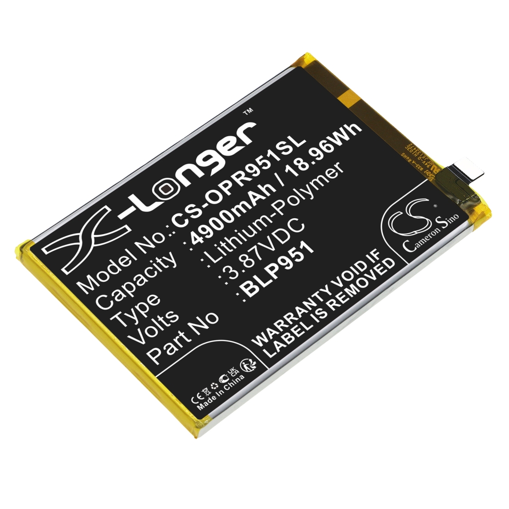 Compatibele batterijvervanging voor OPPO BLP951