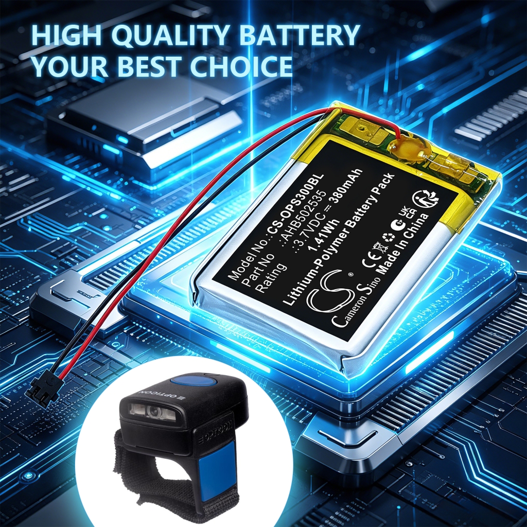 Battery compatible with BarCode, Scanner Battery