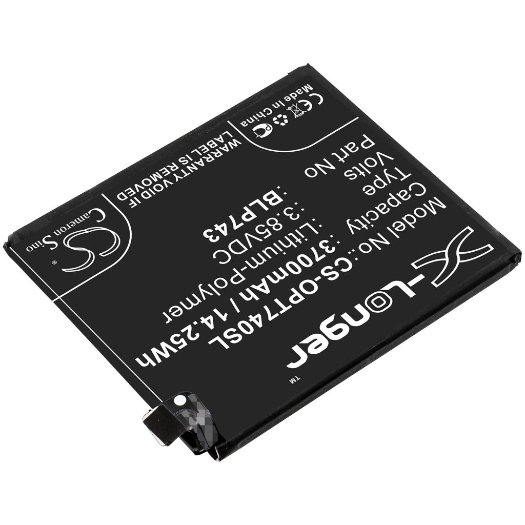 Compatibele batterijvervanging voor Oneplus BLP743