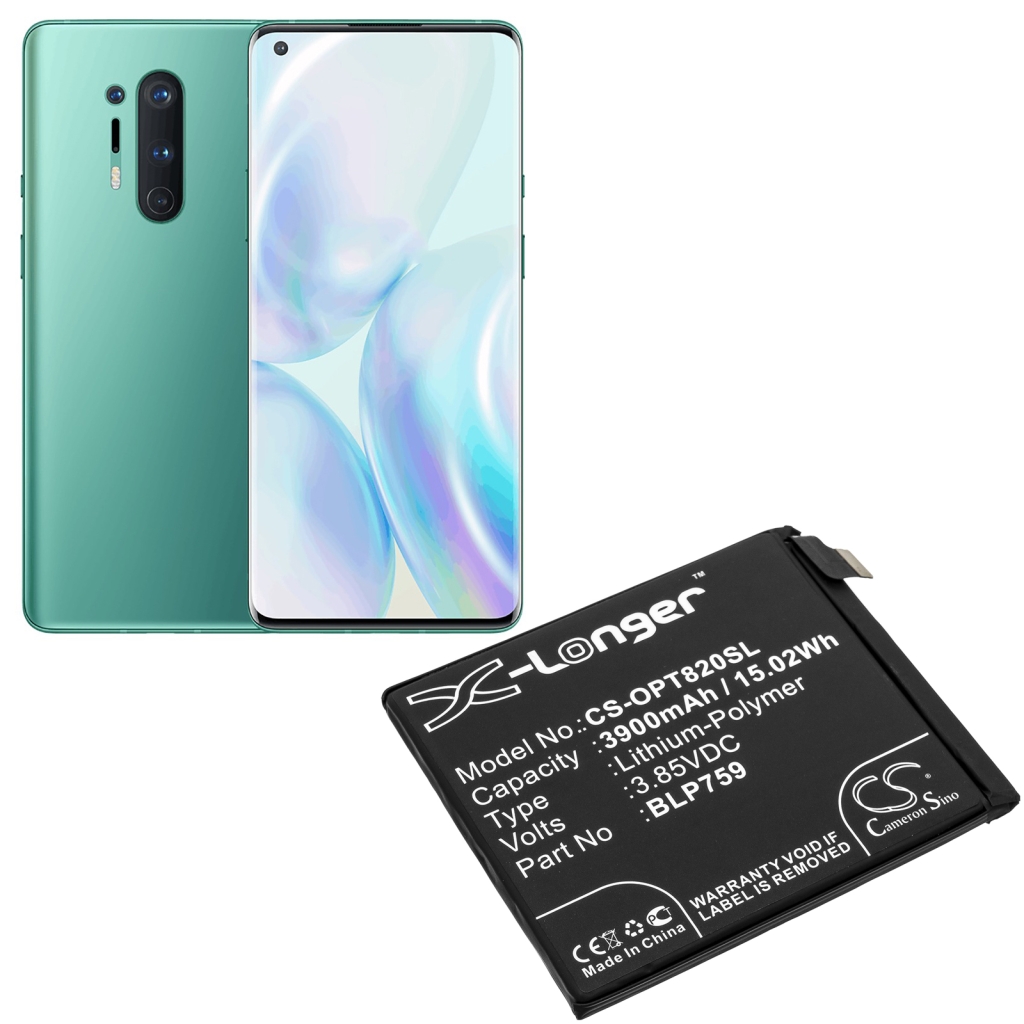 Compatibele batterijvervanging voor Oneplus BLP759