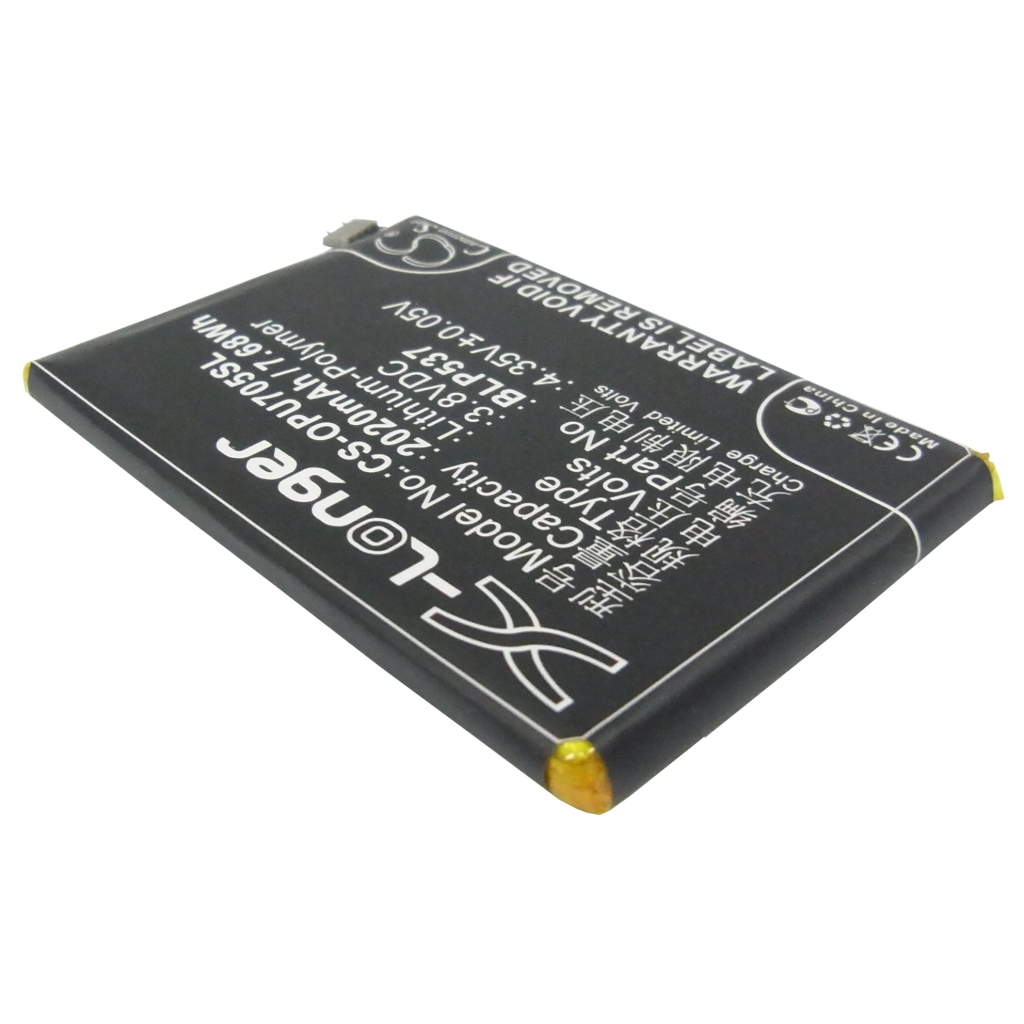 Compatibele batterijvervanging voor OPPO BLP537