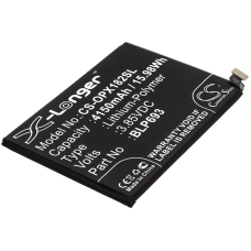Compatibele batterijvervanging voor OPPO BLP693
