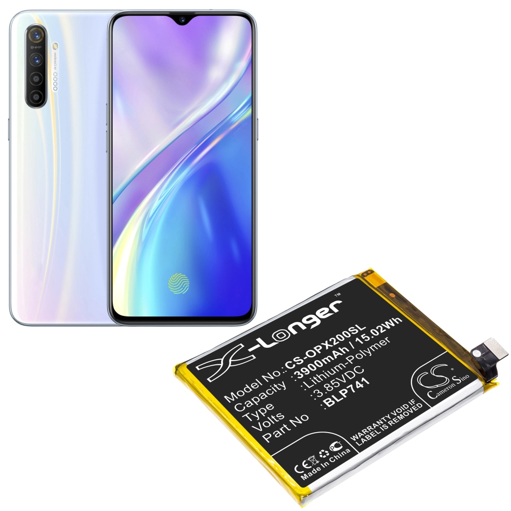 Compatibele batterijvervanging voor OPPO BLP741