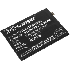 Compatibele batterijvervanging voor OPPO BLP809