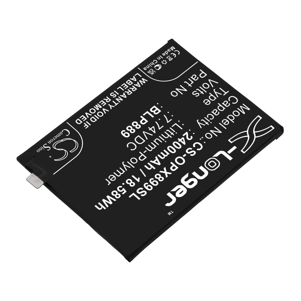 Compatibele batterijvervanging voor OPPO BLP889