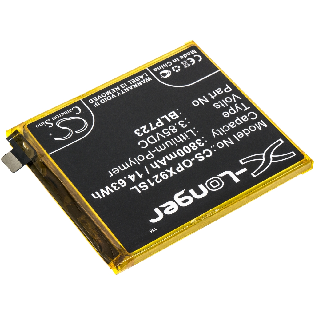 Compatibele batterijvervanging voor OPPO BLP723