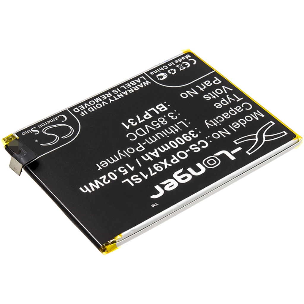 Compatibele batterijvervanging voor OPPO BLP731