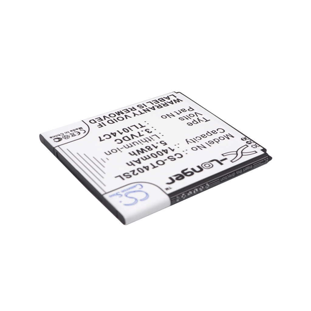 Batterij voor mobiele telefoon Alcatel CS-OT402SL