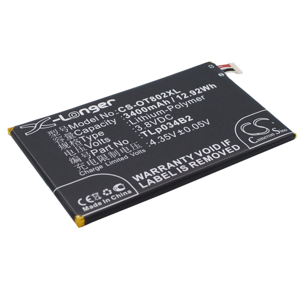 Batterij voor mobiele telefoon TCL CS-OT802XL
