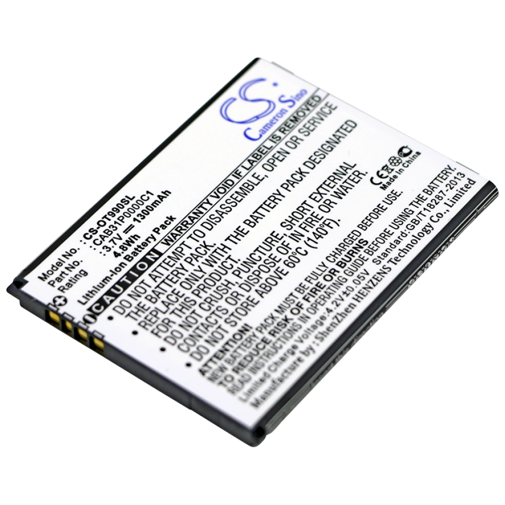Batterijen Vervangt BY71