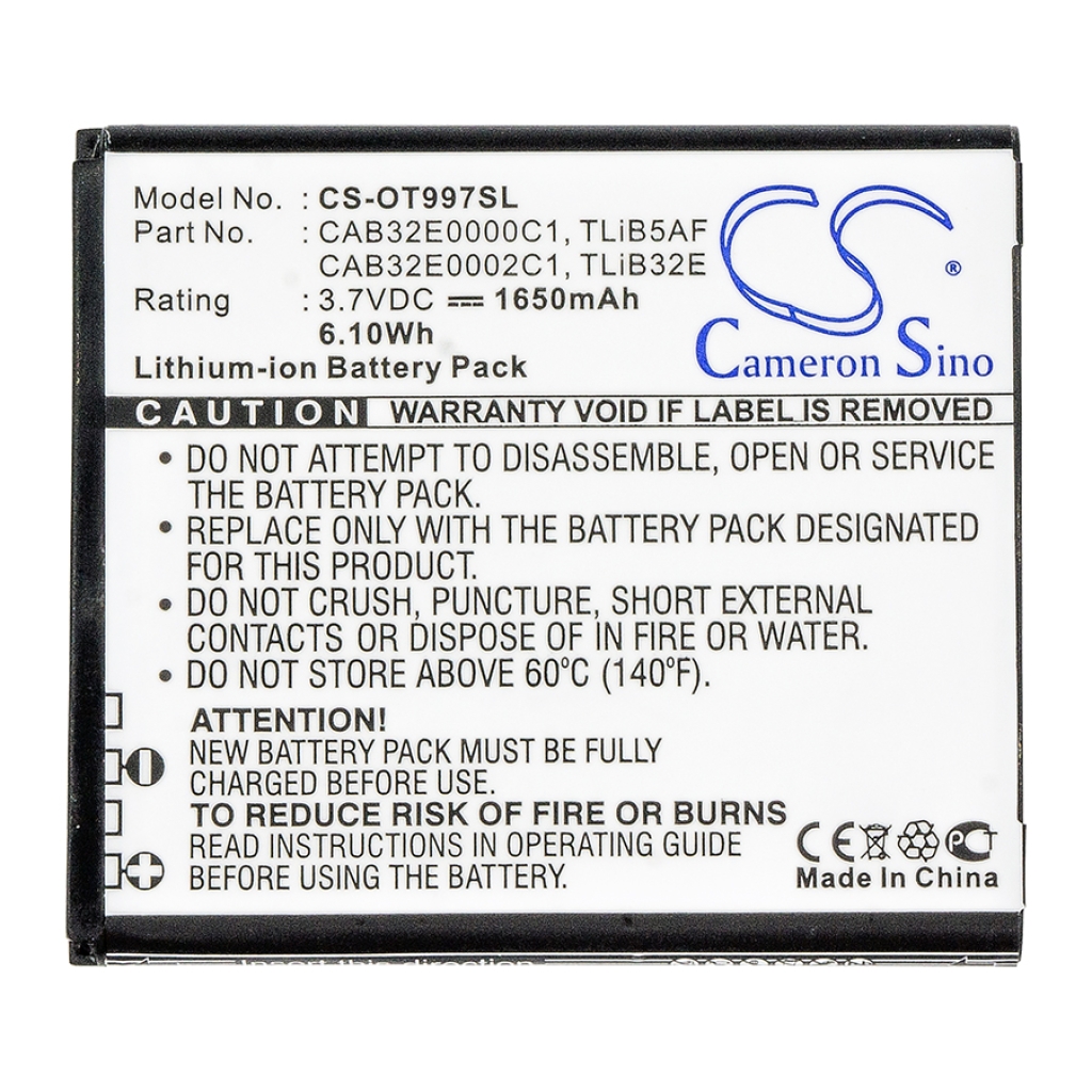 Bureau-oplader Tcl CS-OT997SL