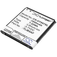 Compatibele batterijvervanging voor BASE CAB32E0000C1,CAB32E0000C2,CAB32E0002C1,TLIB32E,TLIB5AF