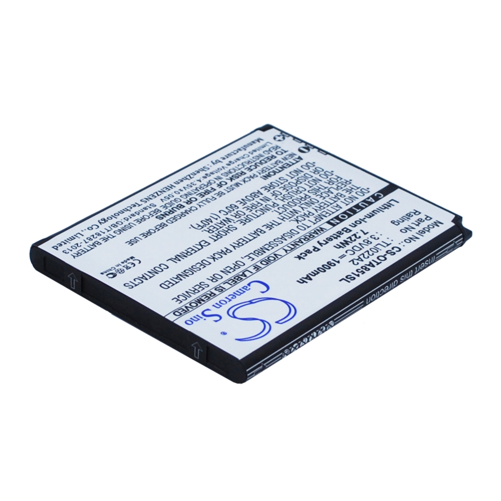 Compatibele batterijvervanging voor Alcatel TLI022A2