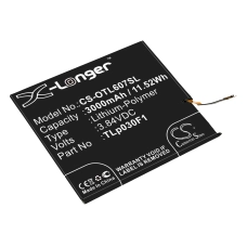 Compatibele batterijvervanging voor Alcatel CAC3000020C1,CAC3000028C2,DT60BATT,TLP030F1,TLP030F2