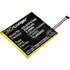 Compatibele batterijvervanging voor Alcatel TLP025GC