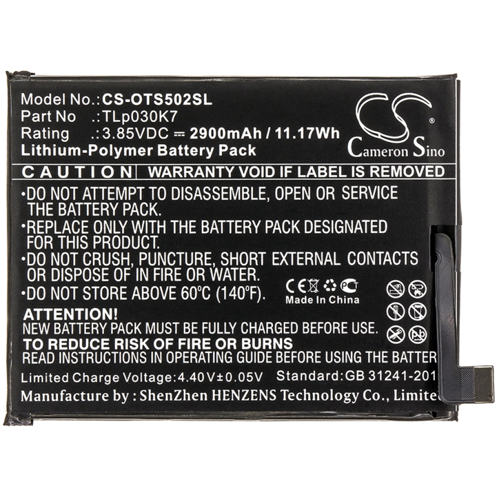 Bureau-oplader Alcatel CS-OTS502SL
