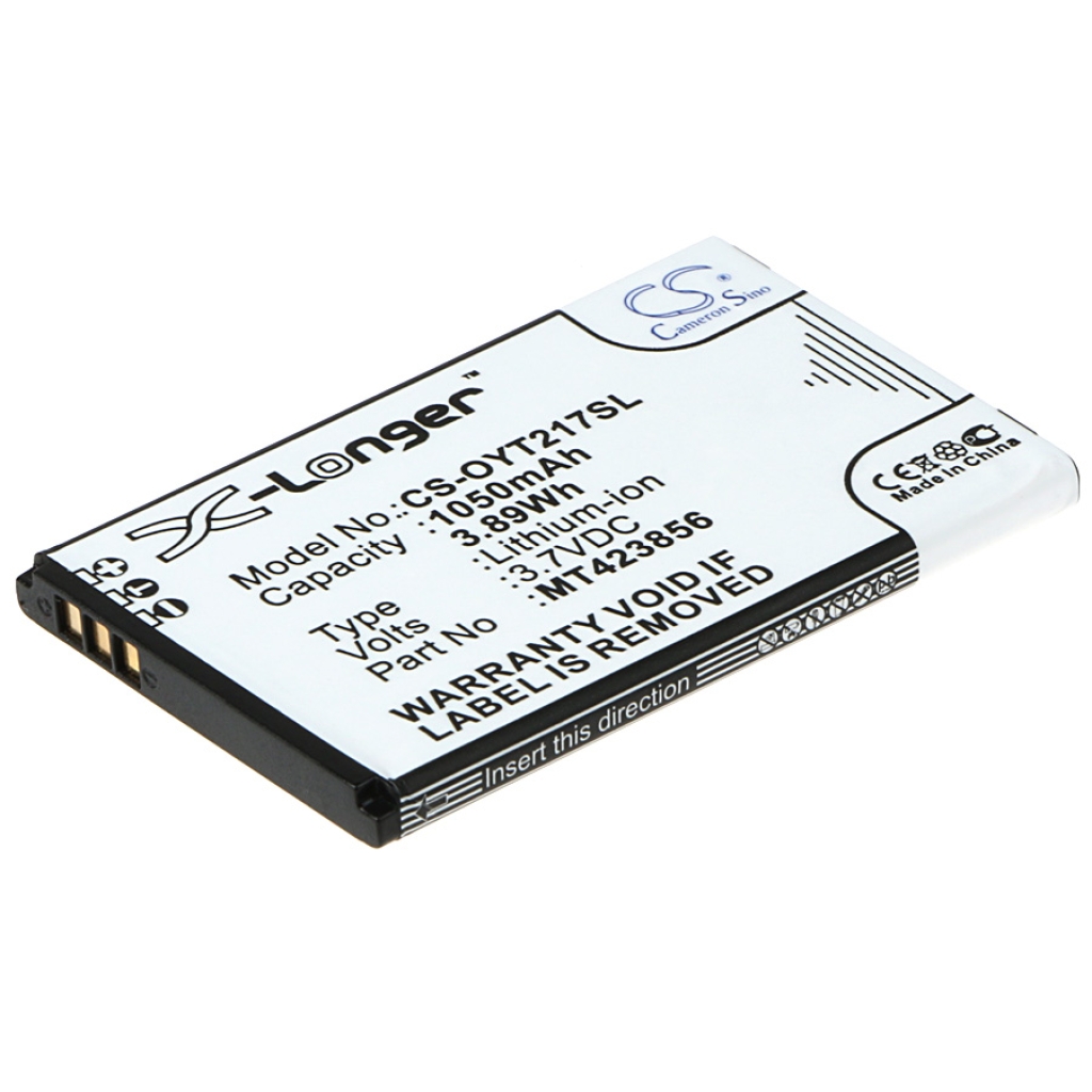 Compatibele batterijvervanging voor OLYMPIA MT423856