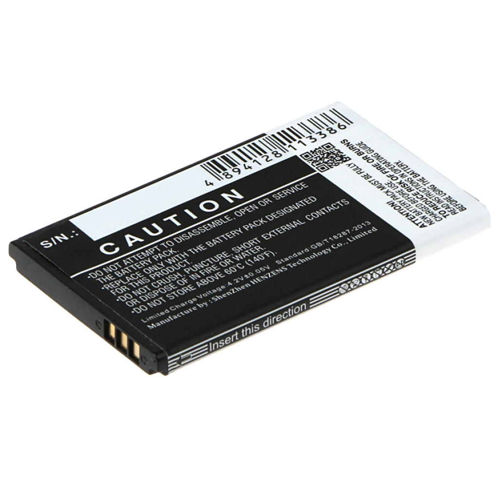 Compatibele batterijvervanging voor OLYMPIA MT423856