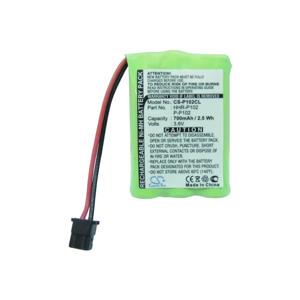 Draadloze telefoon batterij Uniden CS-P102CL