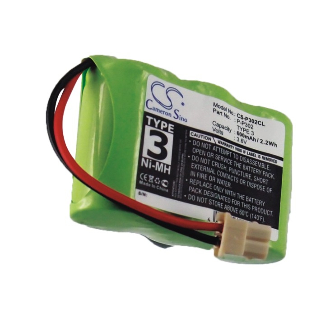 Draadloze telefoon batterij Code A Phone CS-P302CL
