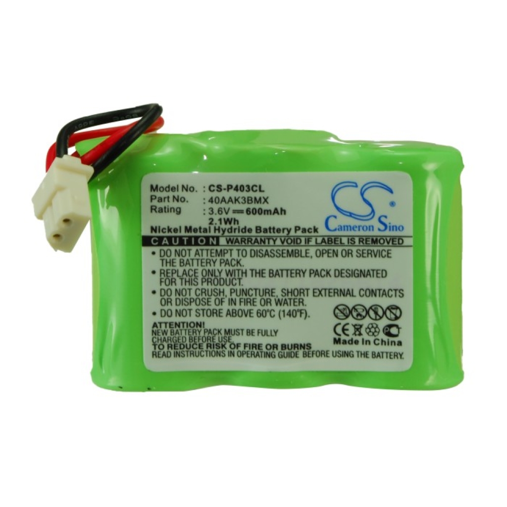 Draadloze telefoon batterij Akai CS-P403CL